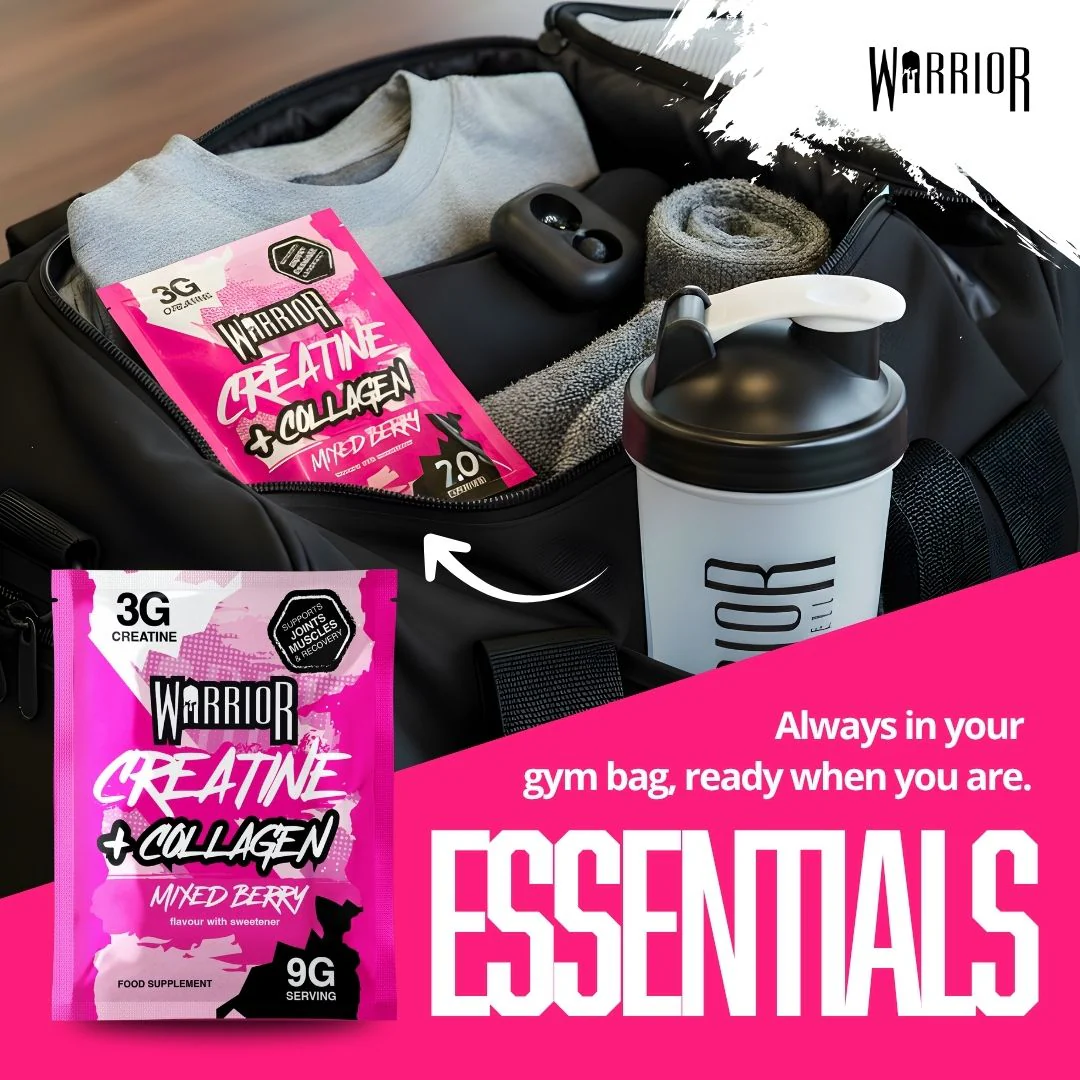 Warrior Creatine Plus Collagen – 15 Sachet Pack (30 Servings) - Image 5