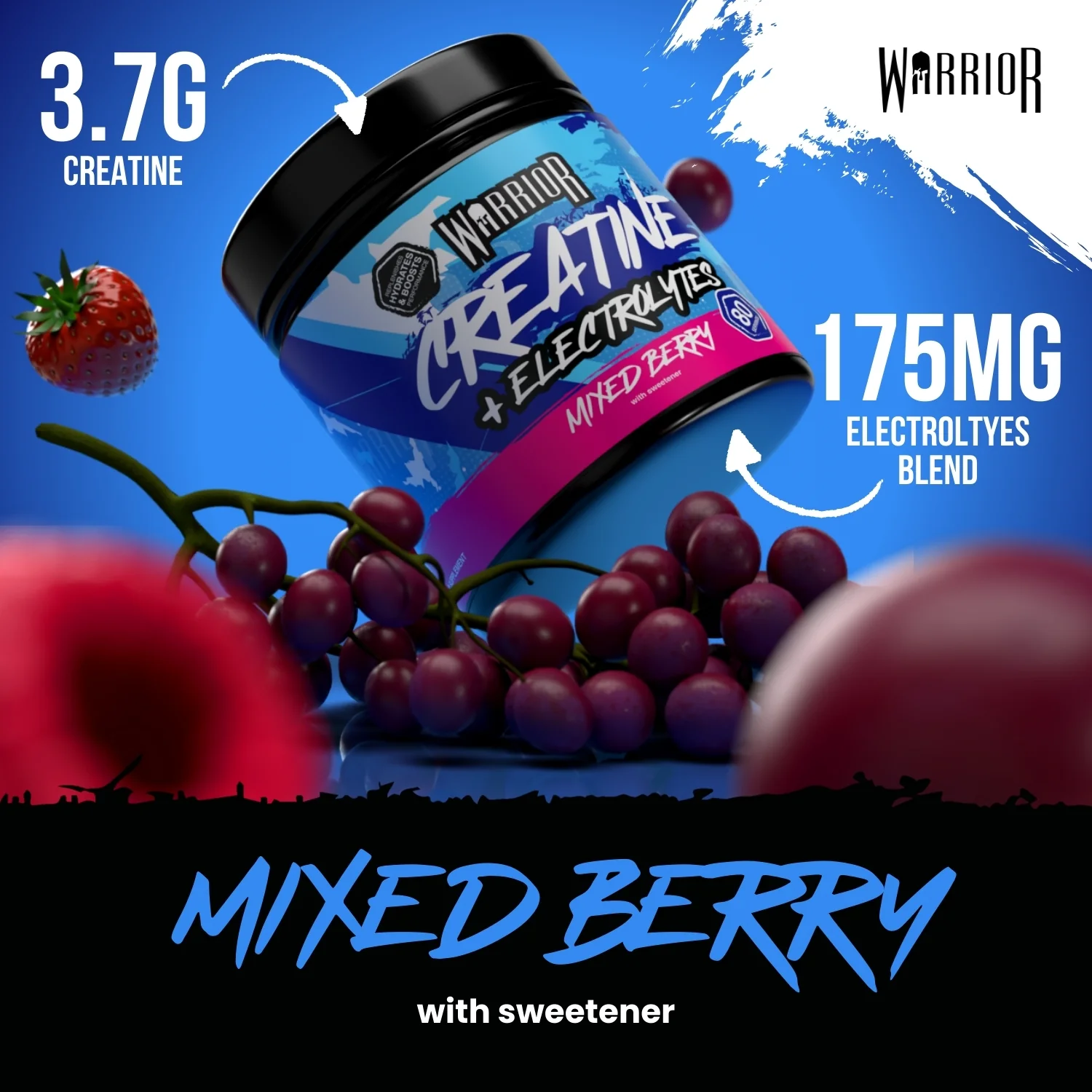 Warrior Creatine Plus Electrolytes - Image 2