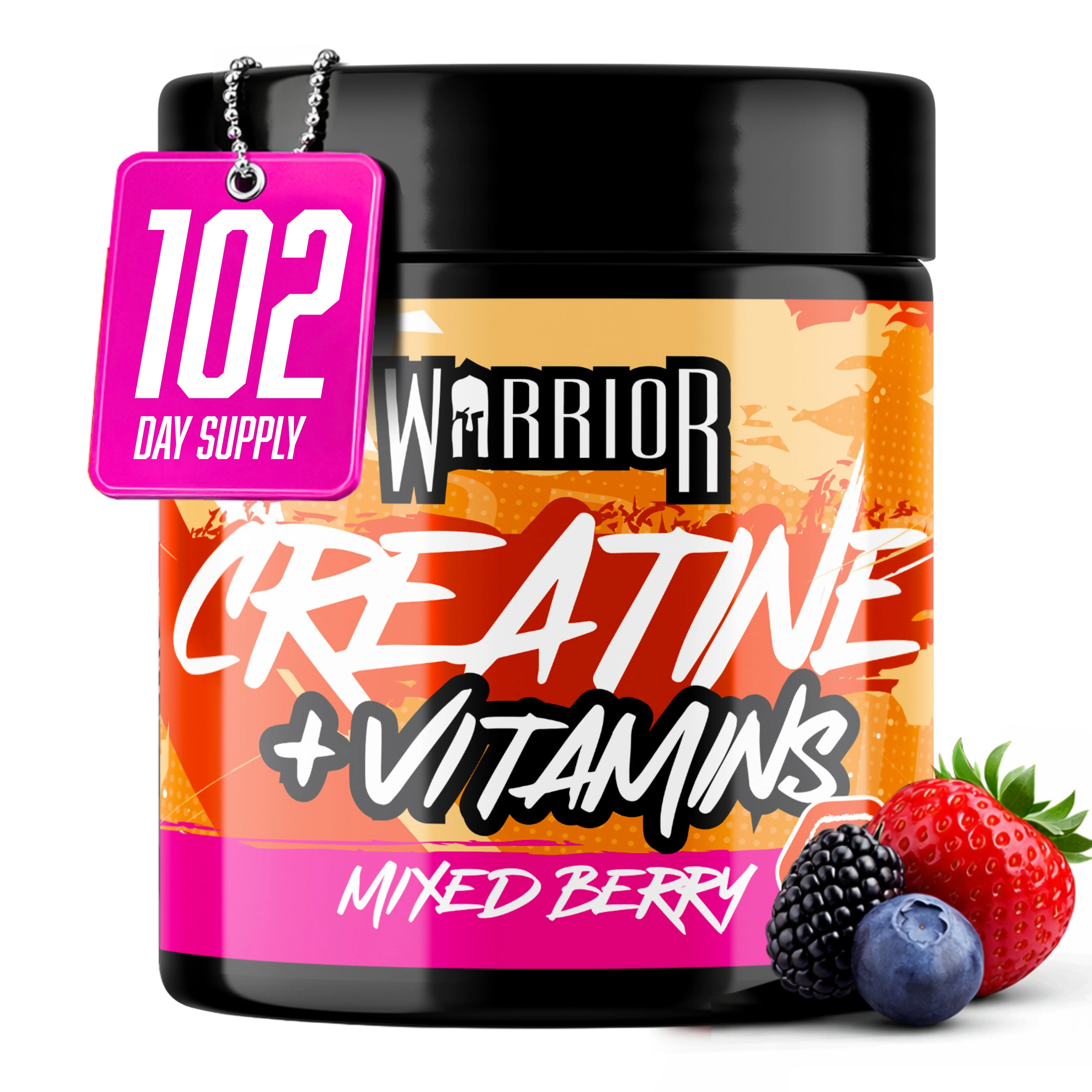 Warrior Creatine Plus Vitamins (Unflavoured) - Image 3