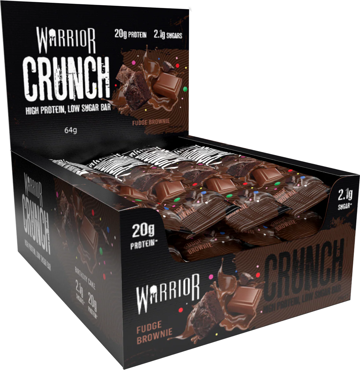Warrior Crunch Protein Bars 12 x 64g - Image 19