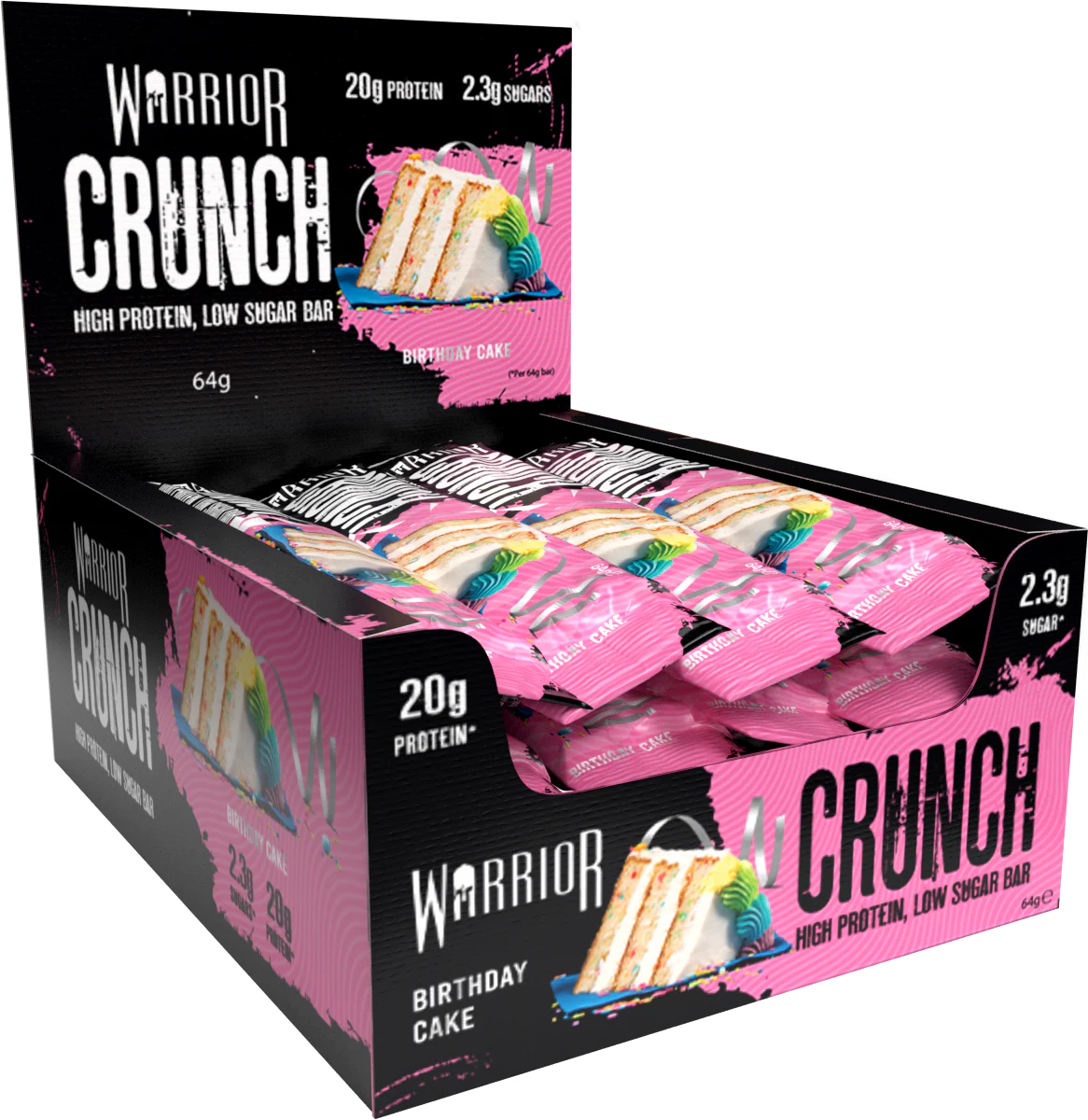 Warrior Crunch Protein Bars 12 x 64g - Image 20