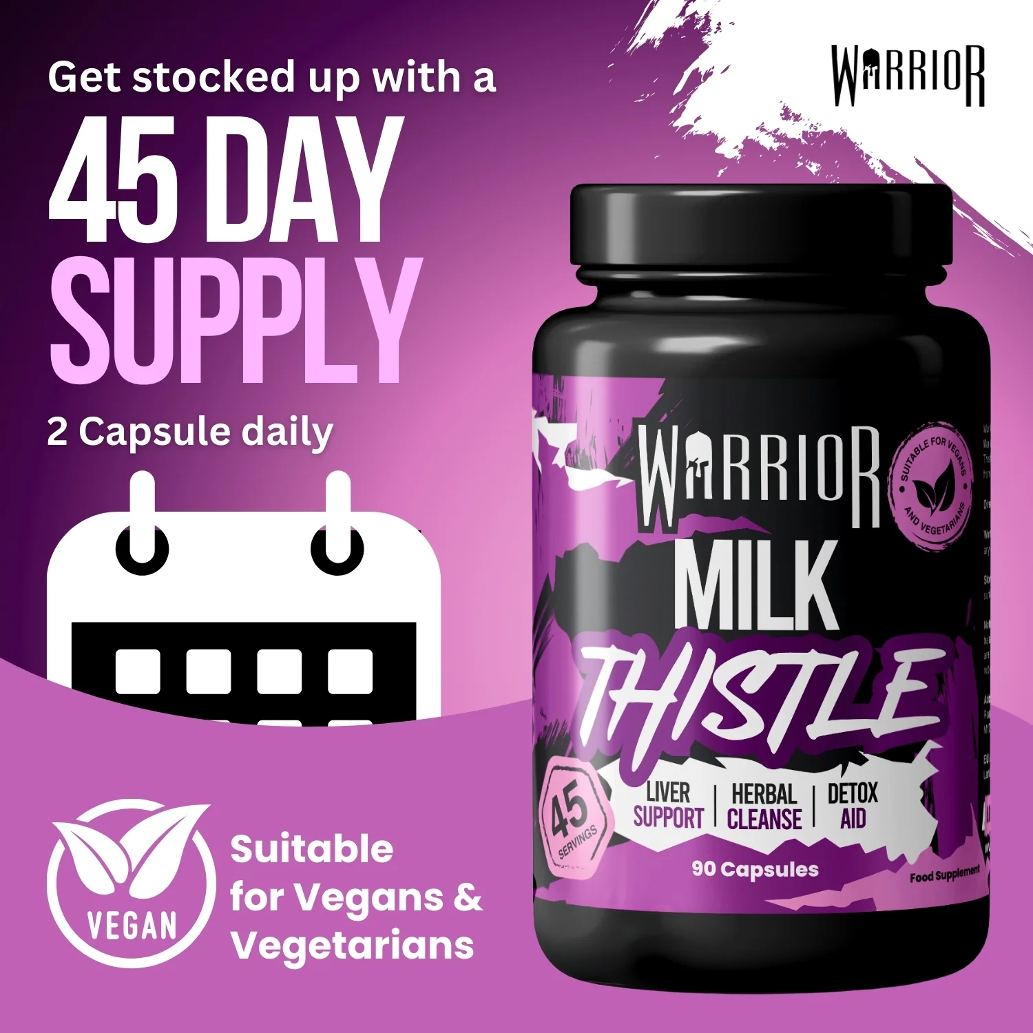 Warrior Milk Thistle - 90 caps - Image 4