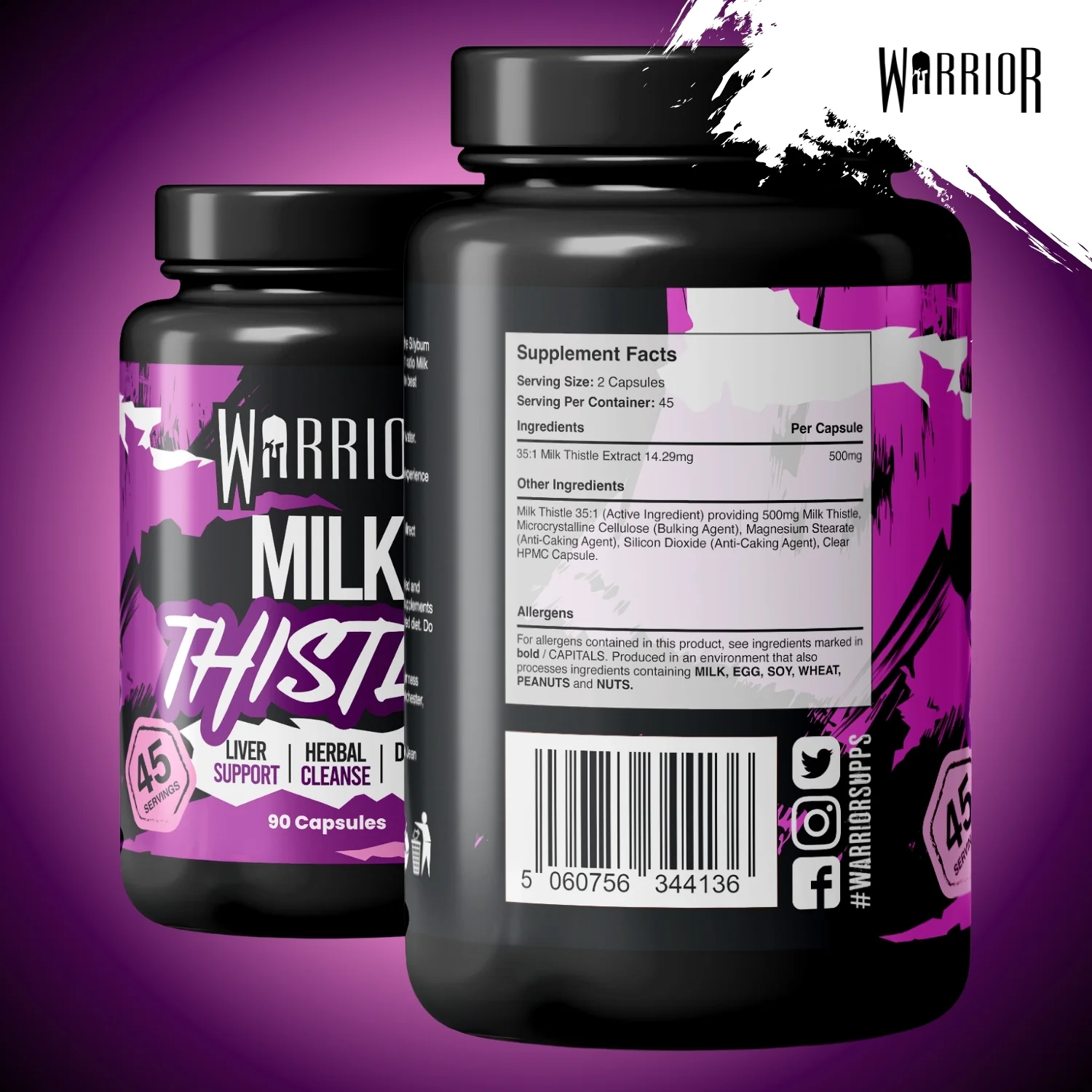 Warrior Milk Thistle - 90 caps - Image 8