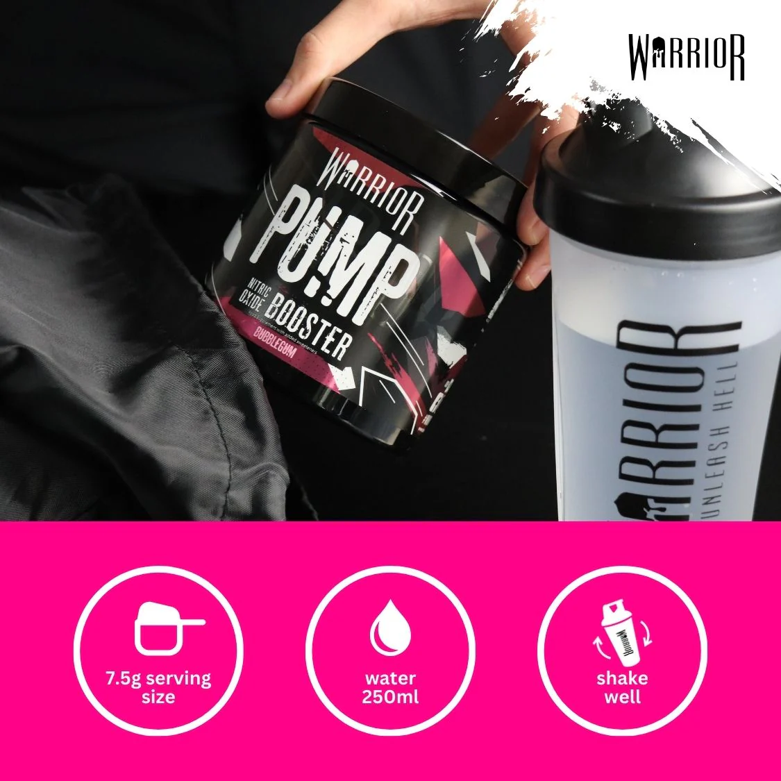 Warrior Pump Pre-Workout Powder - Image 3
