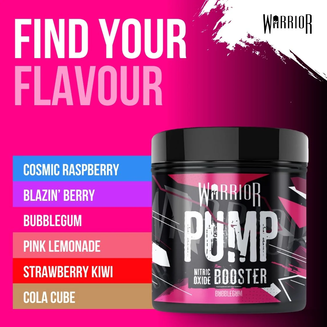 Warrior Pump Pre-Workout Powder - Image 5