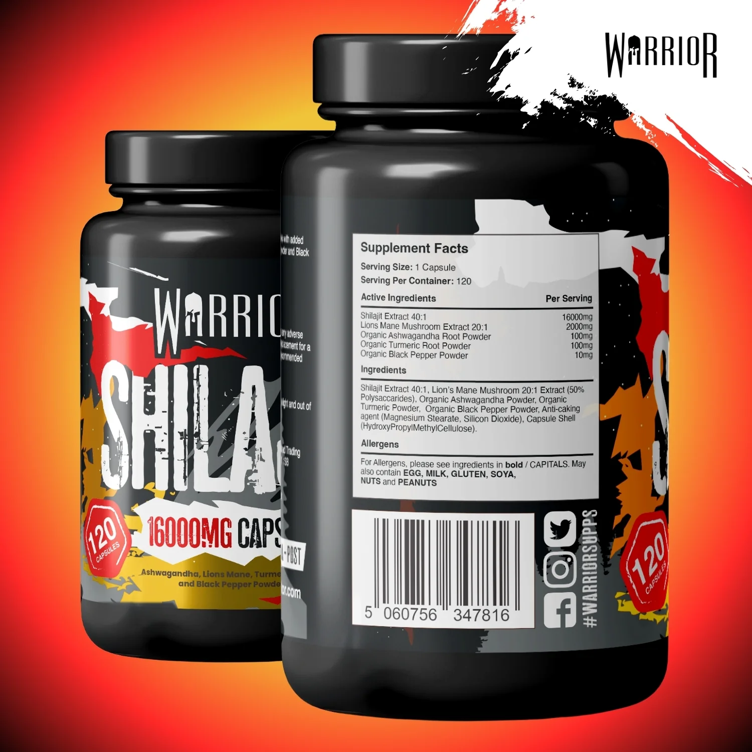 Warrior SHILAJIT Capsules - 120 Caps - Image 7
