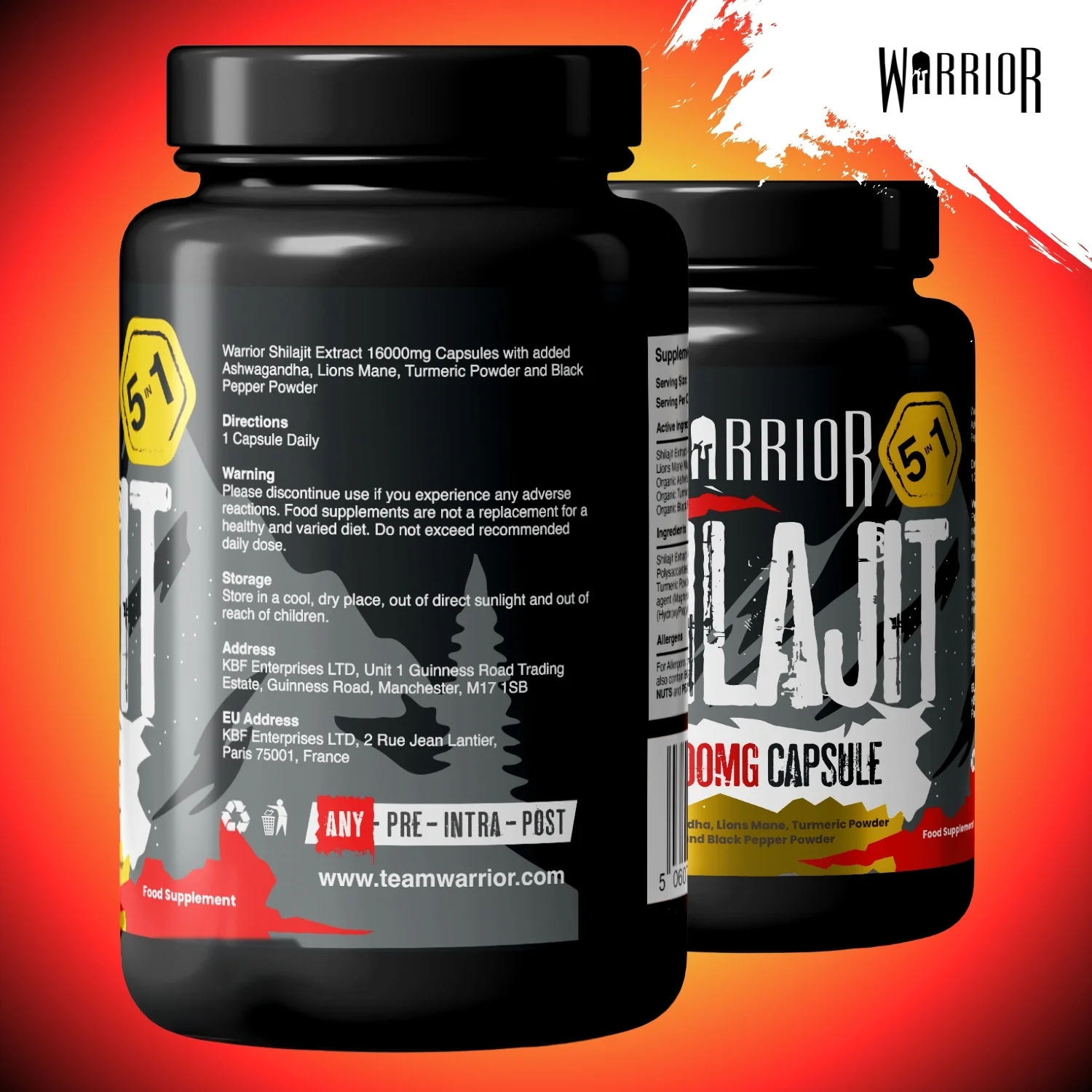 Warrior SHILAJIT Capsules - 120 Caps - Image 8