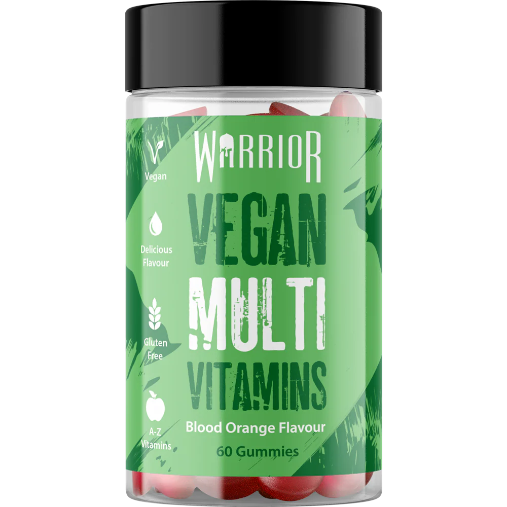 Warrior Vegan Multi Vitamin Gummies - 60 Orange Flavour Gummies