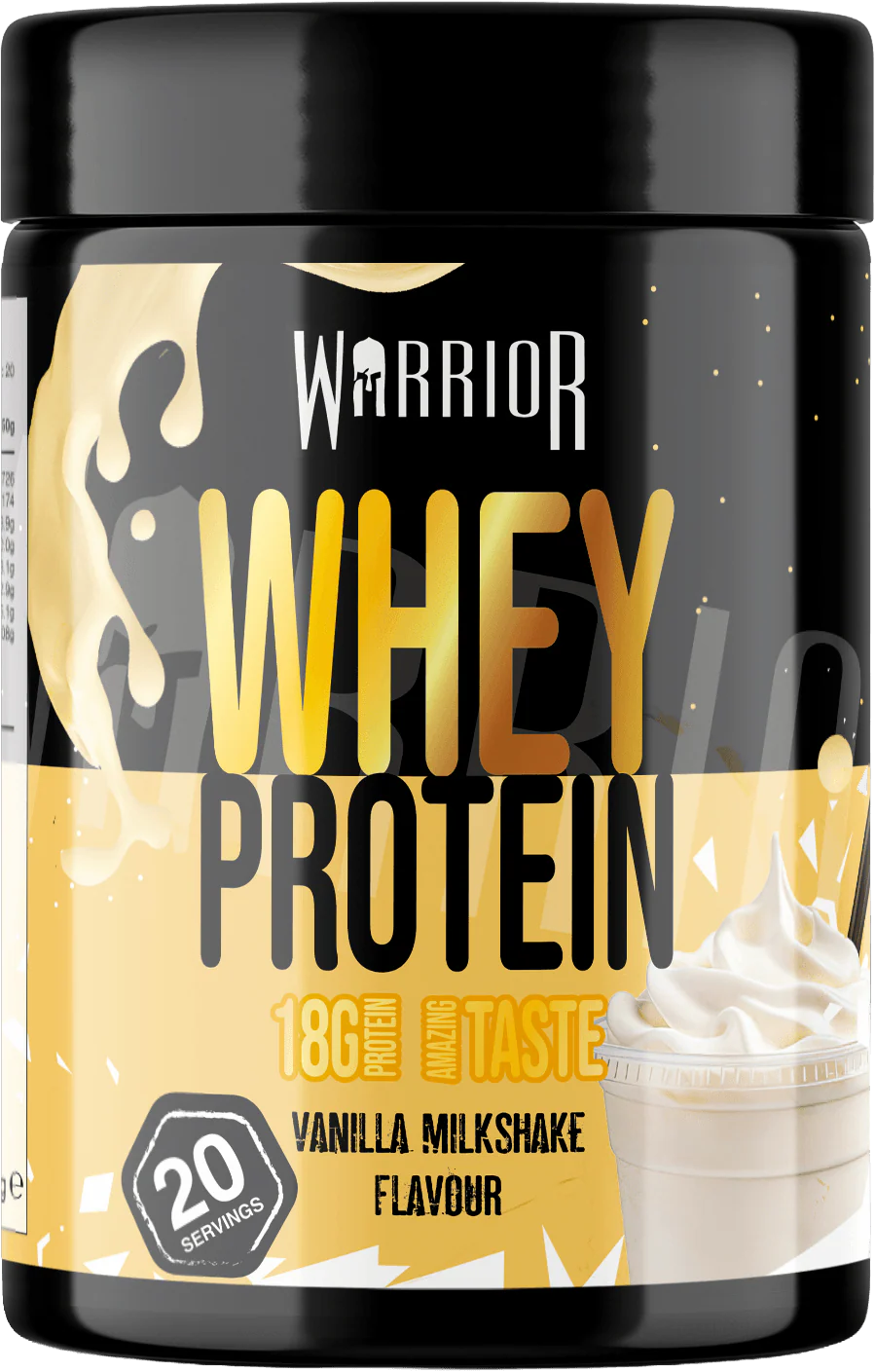 Warrior Whey Protein Powder – 500g | High Protein Shake for Muscle, Recovery & Lean Gains UK - Image 21