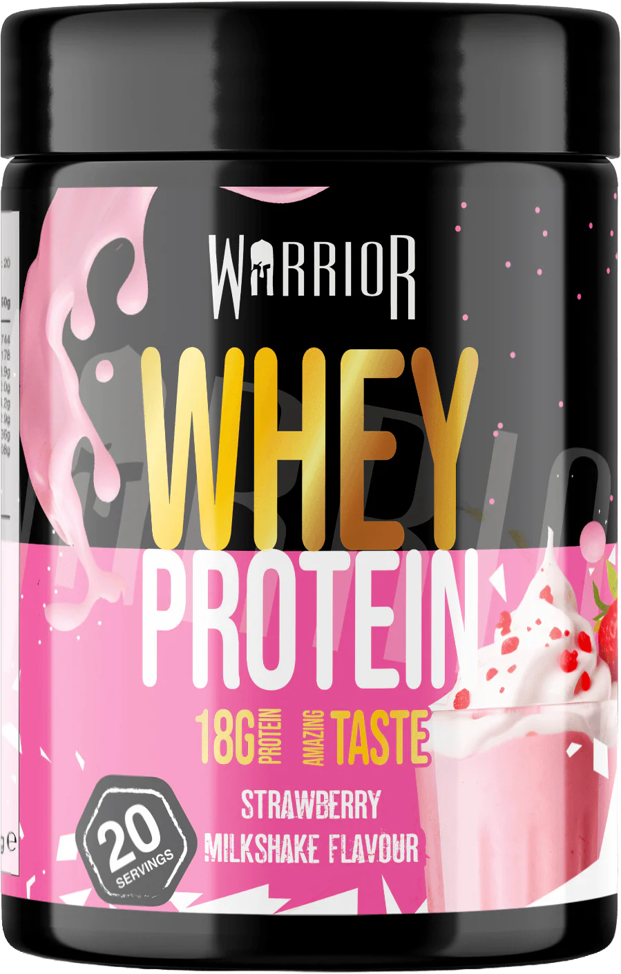 Warrior Whey Protein Powder – 500g | High Protein Shake for Muscle, Recovery & Lean Gains UK - Image 24